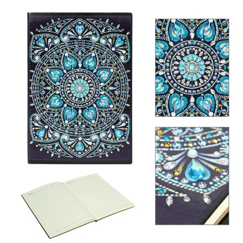 

DIY Creative Special Shaped Diamond Painting Notebook Diary Book 60 Page A5 Notebook Embroidery Diamond Cross Stitch Craft Gift