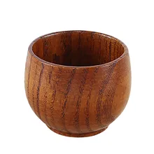 1 шт. в японском стиле деревянная чайная чашка маленькая ручная работа натуральная твердая древесина чайная чашка деревянный винный кофе кружка для питьевой воды#4MM28