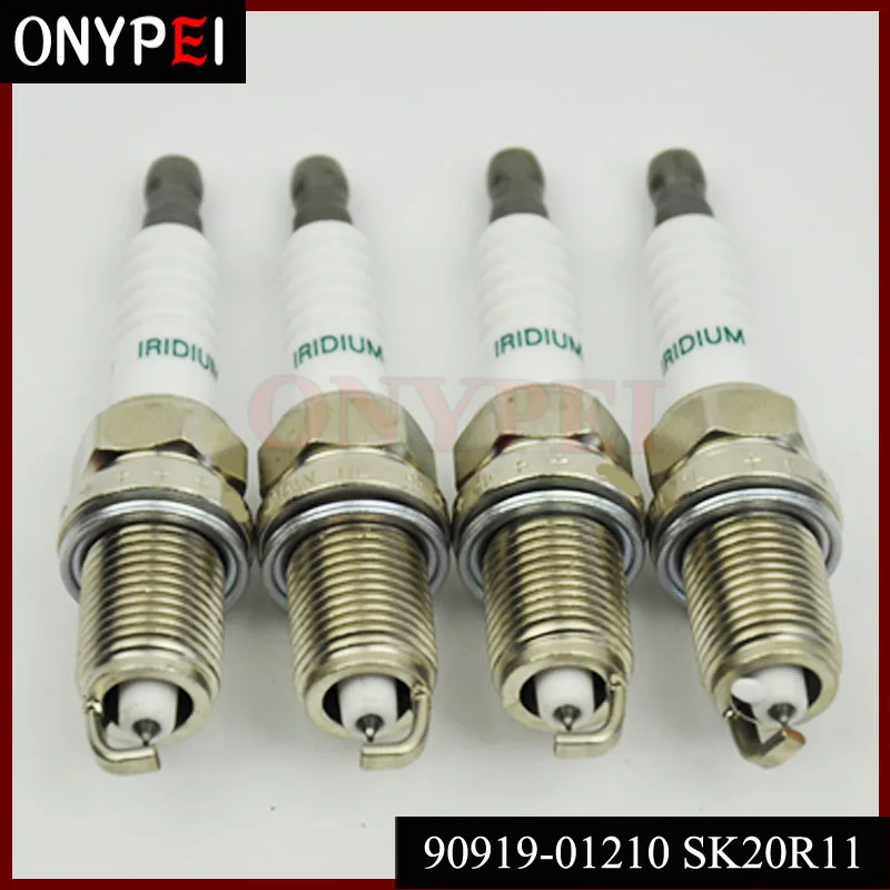 4pcs Iridium Spark Plugs 90919-01210 SK20R11 For Toyota Camry RAV4 Tundra Sienna Lexus 9091901210 90919 01210 4pcs Iridium Spark Plugs 90919-01210 SK20R11 For Toyota Camry RAV4 Tundra Sienna Lexus 9091901210 90919 01210