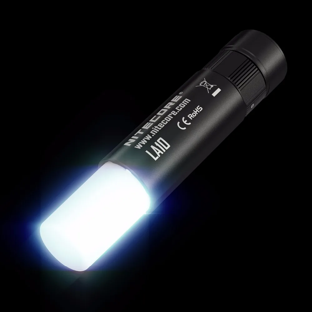 Скидка 20% NITECORE LA10 CRI 85 люмен мини EDC Nichia 219B светодиодный фонарь для чтения на открытом воздухе Черный Красный Синий