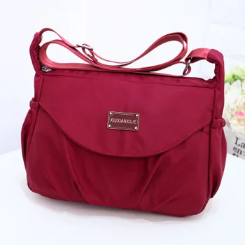 

Fashion Women Colorful Shopping Handbags!All-match Lady Small Travel Shoulder&Crossbody bags New Solid Casual Oxford Flap bags