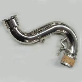 

bass clarinet neck nickel plated with cork