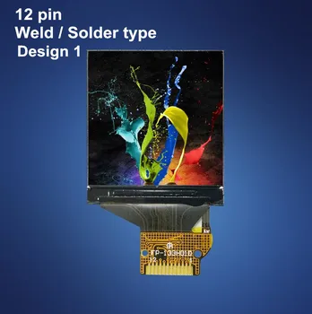 

1.3 inch IPS TFT LCD screen 12 PIN ST7789 Solder type SPI clorfull RGB 240x240 resolution All viewing direction