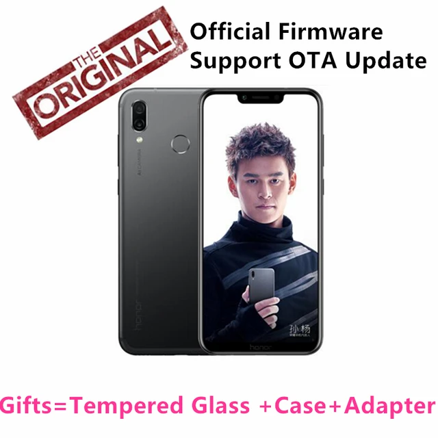 Huawei Honor Play 4G 64G 6.3 inch Kirin 970 Octa Core Android 8.1 2340×1080 Quick Charger 9V/2A 16.0MP Camera Fingerprint Phone