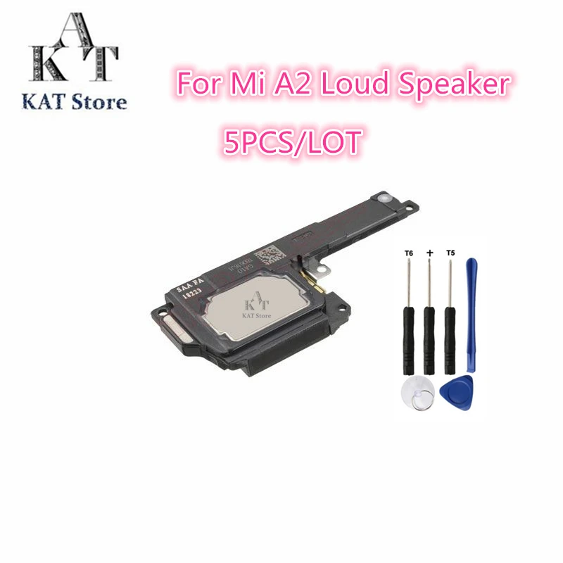 

KAT 5PCS For Xiaomi Mi 6X A2 Loud speaker buzzer ringer Quality Guarantee