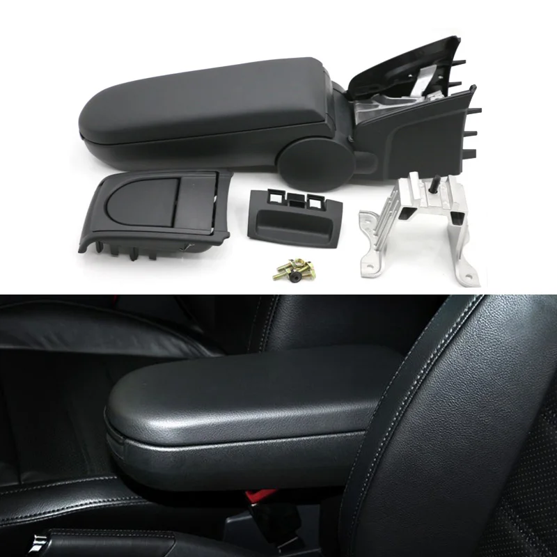 New Design For Volkswagen VW Polo 2011 2015 Car Armrest Box With Cup