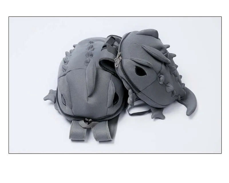 

New Arrival Monster Backpack Lovely 3D Solid Color Shark School Bags For Boys Girls Backstab Student Satchel Bag