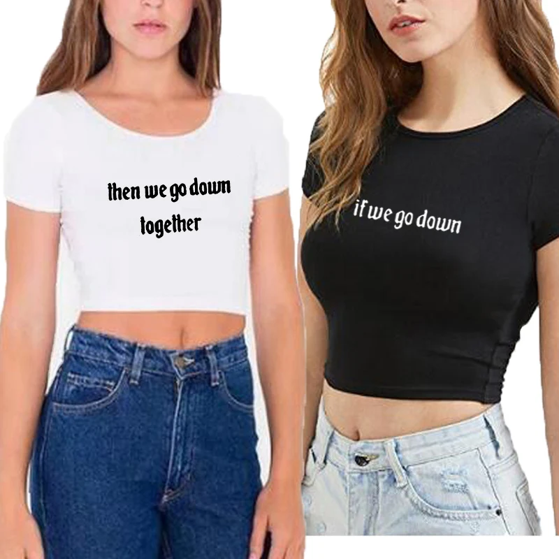 matching crop tops for best friends