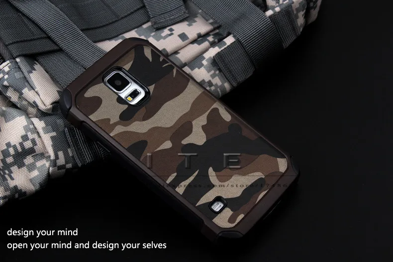 ITEUU S5, армейский камуфляжный чехол для samsung Galaxy S5, чехол s, противоударный Силикон+ PC, задняя крышка, оболочка для samsung S5