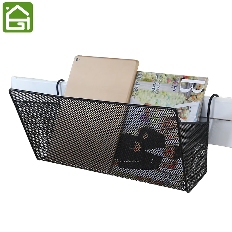 Dormitory Bedside Hanging Storage Basket Desk Corner Space Saver