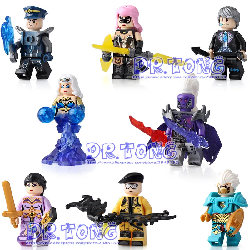 

DR TONG 80PCS/LOT SY667 Enlighten Figures One of China Romance the Three Kingdoms King Knight Heroes Building Blocks Toys Gifts