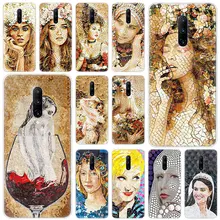 Hot Abstract beauty art Soft Silicone Fashion Transparent Case For OnePlus 7 Pro 5G 6 6T 5 5T 3 3T TPU Cover