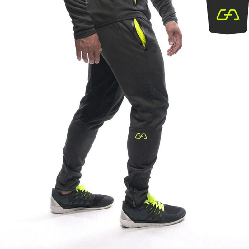 

Autumn Winter Men trousers Casual Sweatpants male gyms fitness Bodybuilding workout solid warm sportswear Brand Pencil Pants