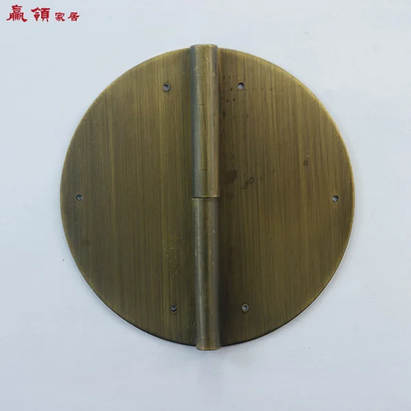 Win Door Leading Chinese Antique Copper Circular Hinge Hinge Shake Skin