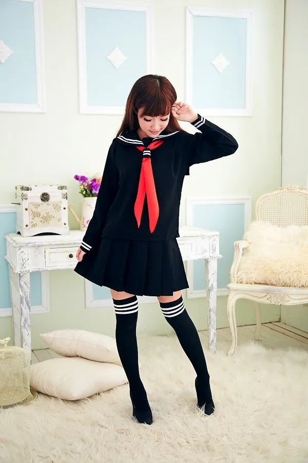 Japanese School Sailormoon Cosplay Uniform-2