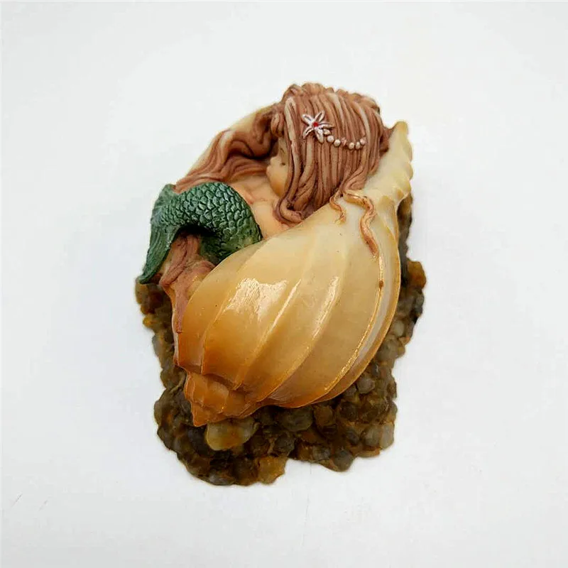 Силиконовая Форма раковины Русалка diy конфеты шоколадный пудинг еда 3D форма кухонные инструменты для украшения торта