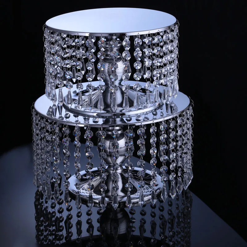 

Diameter25/31CM silver plated wedding/party Cake Dessert decoration kitchen tray candy tray Cosmetic storage rack SNTP039