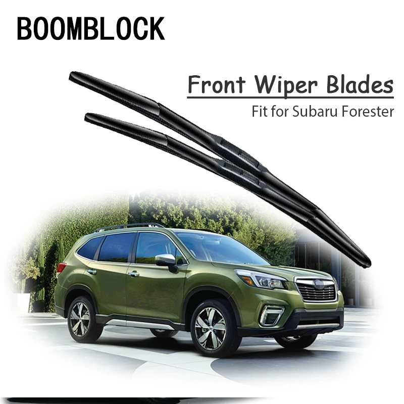 Car Windshield Rubber Front Wiper Blades Arm Kit For Subaru Forester 2018 2017 2016 2015 2014-1997 Windscreen Accessories | Автомобили и