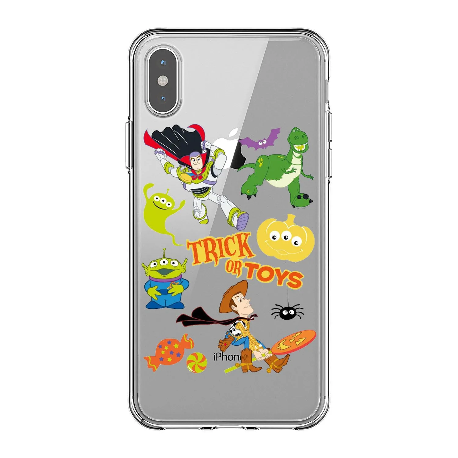 Cowboy Woody Buzz Lightyear Toy Story Мягкие силиконовые чехлы для телефонов из ТПУ для iPhone X 5 5S SE 6 6S Plus 7 8 Plus XS XR XS MAX - Цвет: TPU