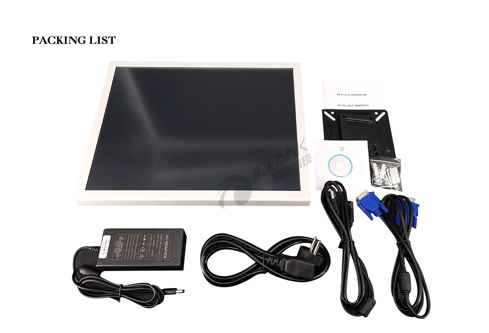 ZB150TC-V59G/15 дюймов 1024x768 4:3 HDMI USB светильник серый белый металлический чехол промышленный резистивный сенсорный монитор ЖК-экран