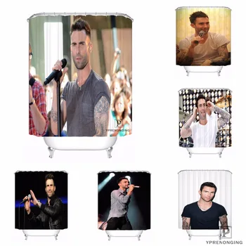 

Custom Adam Levine Maroon 5 Waterproof Shower Curtain Home Bath Bathroom s Hooks Polyester Fabric Multi Sizes180509-02-07