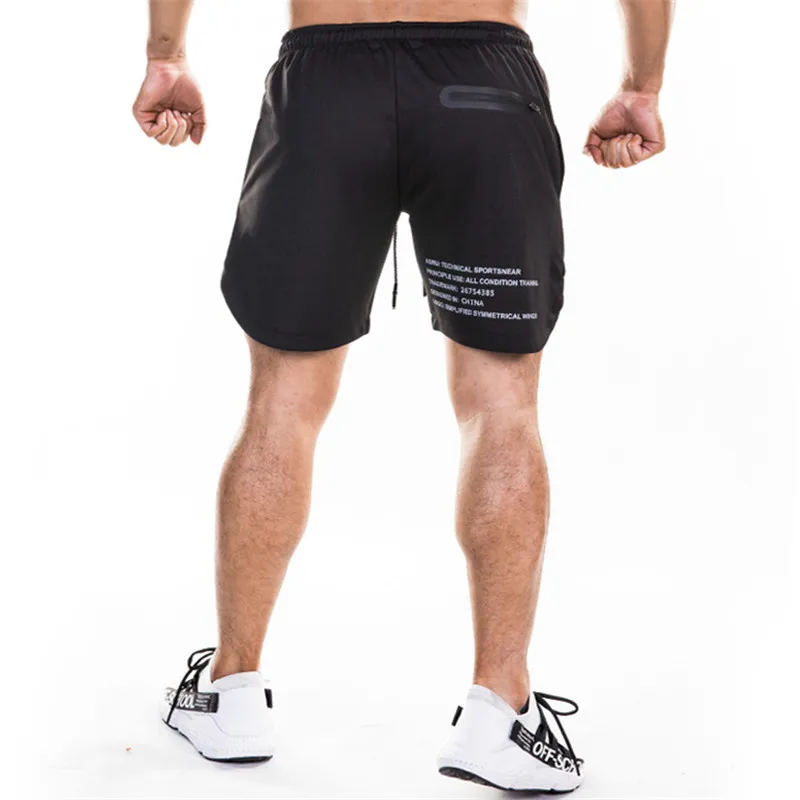FRMARO Summer new single-layer fitness breathable quick dry short gym men's casual jogging shorts