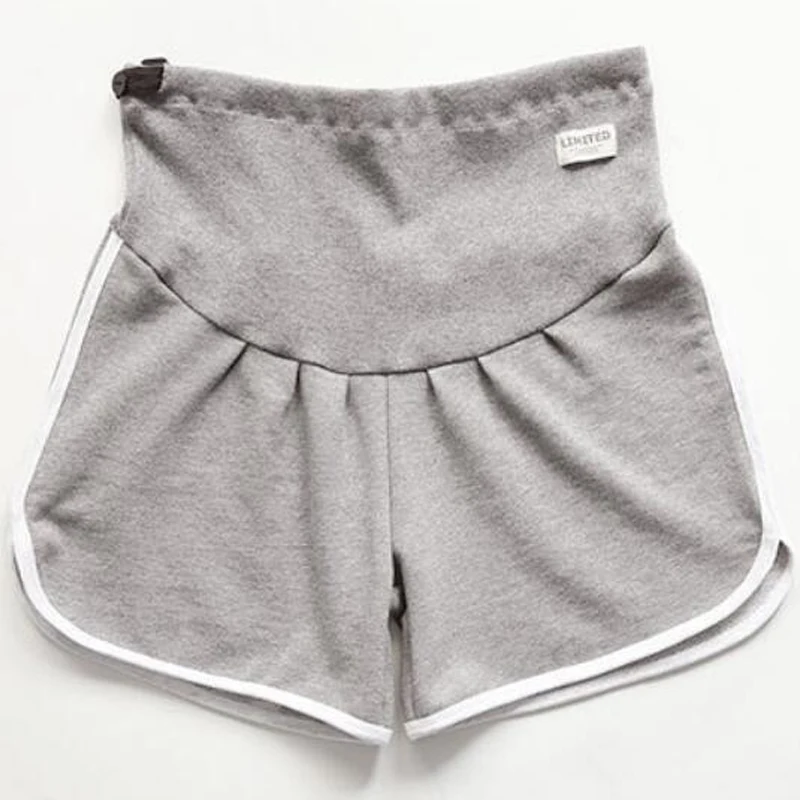

Loose Cotton Maternity Shorts Summer Thin Sport Pants Clothes For Pregnant Women Belly Pregnancy Breathable Womens Clothing 2019