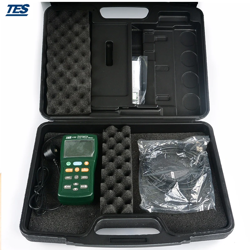 Измеритель солнечной энергии тестер Datalogging W/USB кабель и программное обеспечение