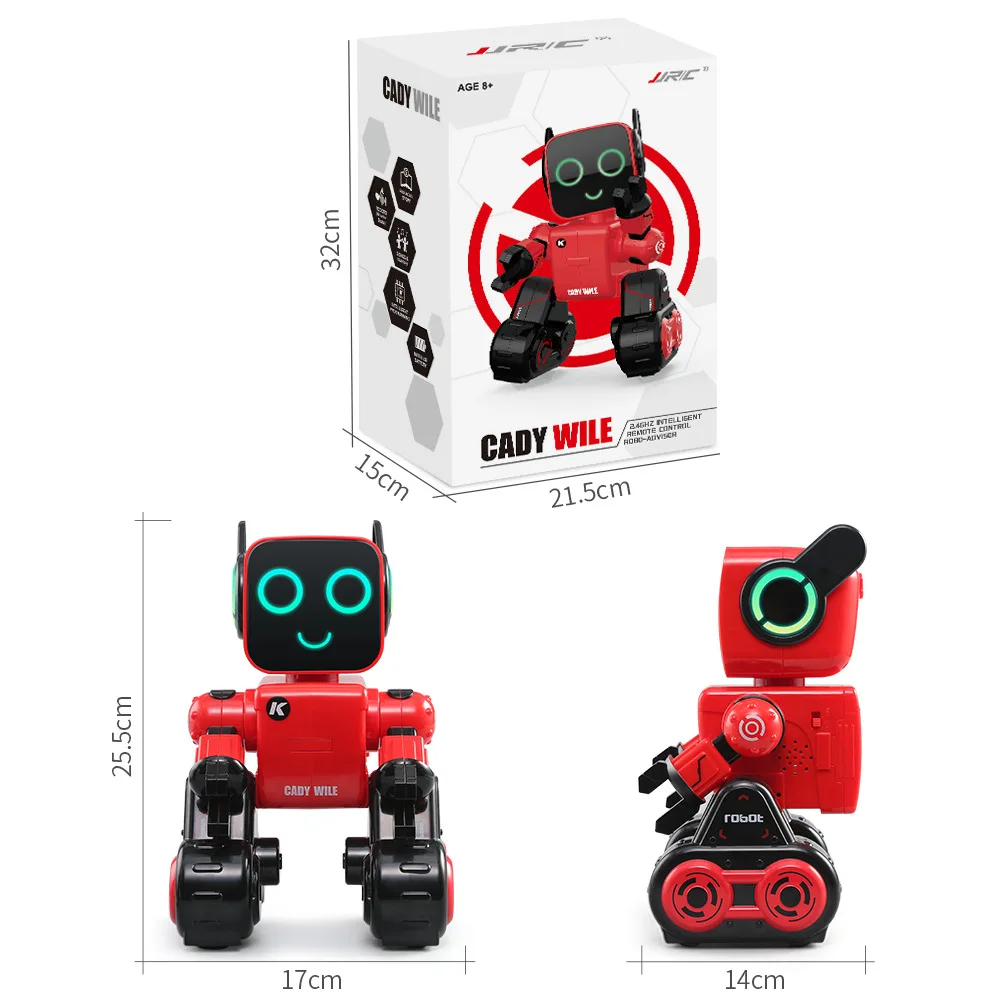 2018 boy&girl gift Innovative Smart remote control robot R4/K3 Cady Wile Robot Toy Intelligent Remote Control Robo-advisor Money
