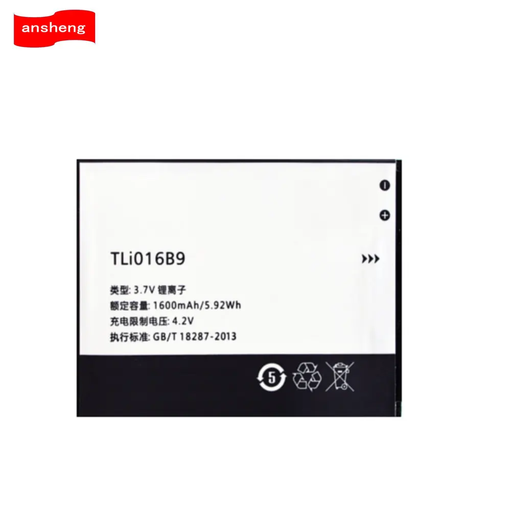 Аккумулятор TLi016B9 1600 мАч для сотового телефона TCL AP332U P335M | Мобильные телефоны и