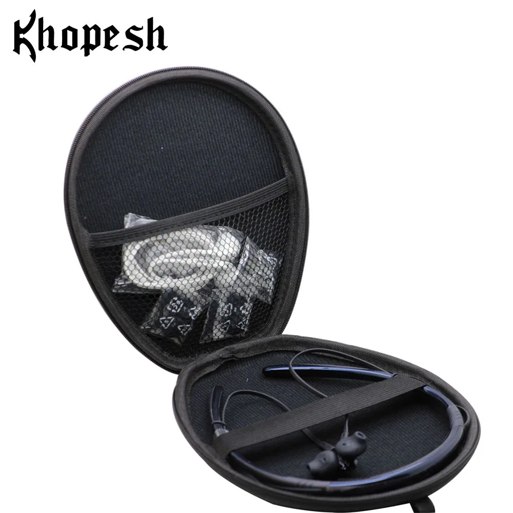

Khopesh Carring Case For Samsung Level U Bluetooth Wireless In-ear Headphone Carrying Case Storage Bag Box Dropping Shipping