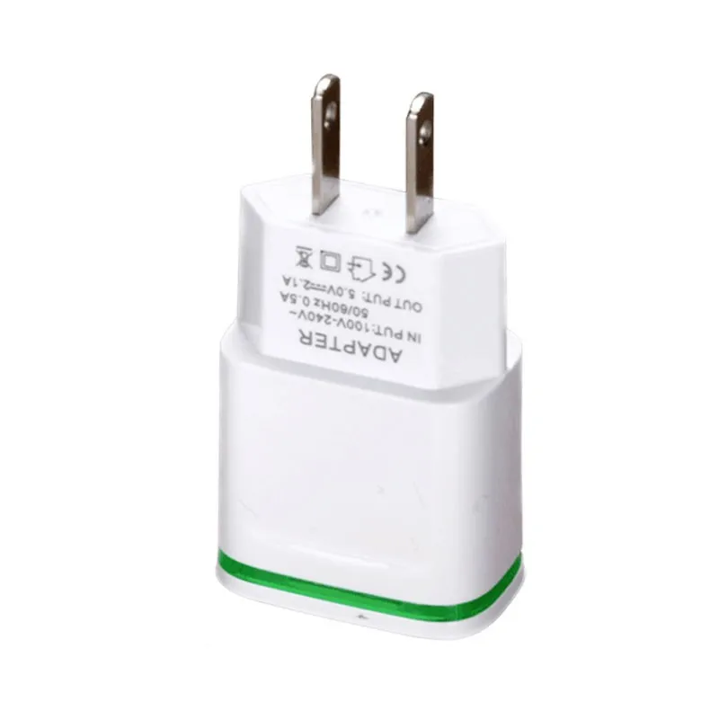 Купить 2 in 1 Desktop 5V 2.1A Dual USB Wall Travel Charger Adapter with Europe EU Plug for iPhone X 8 Android Smartphones/Tablets  Мобильные | Mobile Phone Chargers (33054016964)