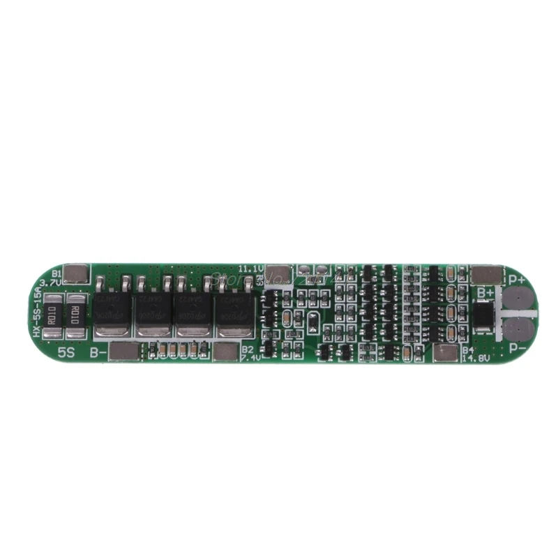 5S 15A литий ионный аккумулятор 18650 зарядное устройство PCB BMS 18 5 V Защитная плата для