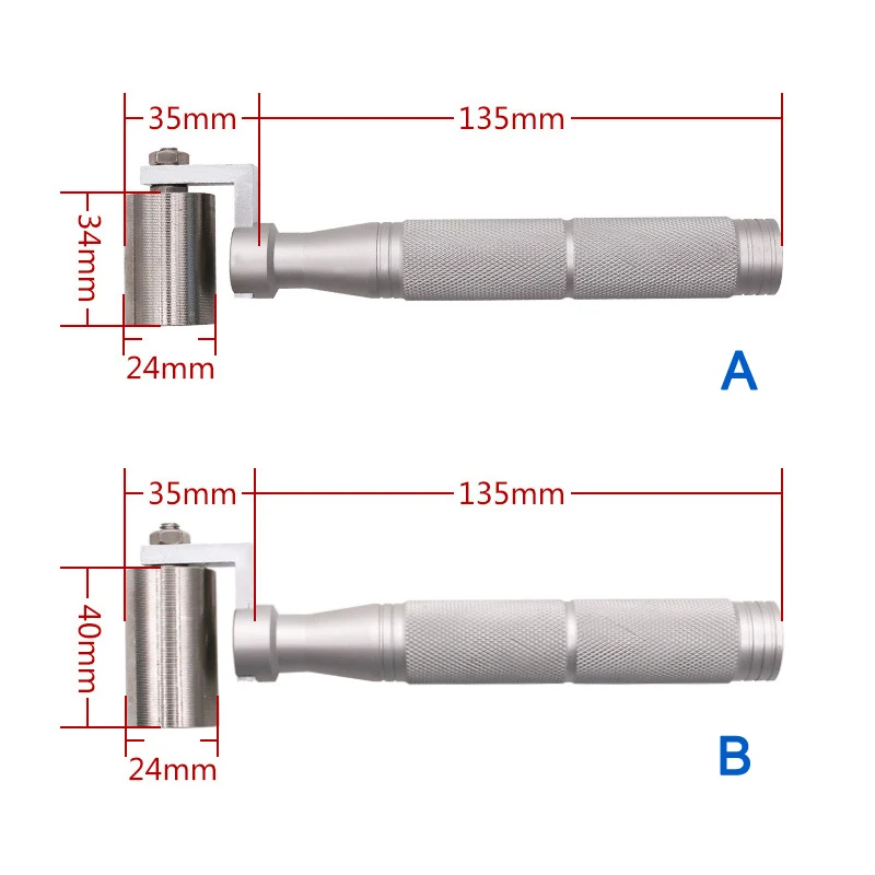 Горячая нержавеющая сталь Ручка обои ролик давление инструмент с подшипником