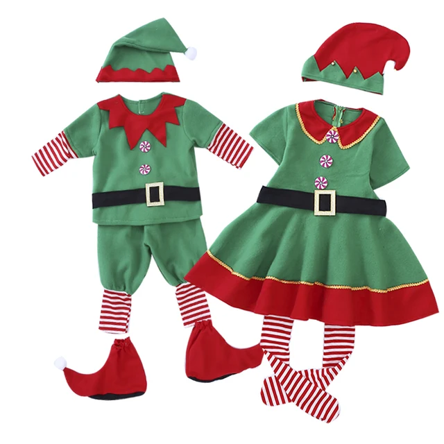 aliexpress com buy green christmas elf costumes for children green christmas elf costumes for children christmas clothing christmas dress for girls funny costumes party clothes