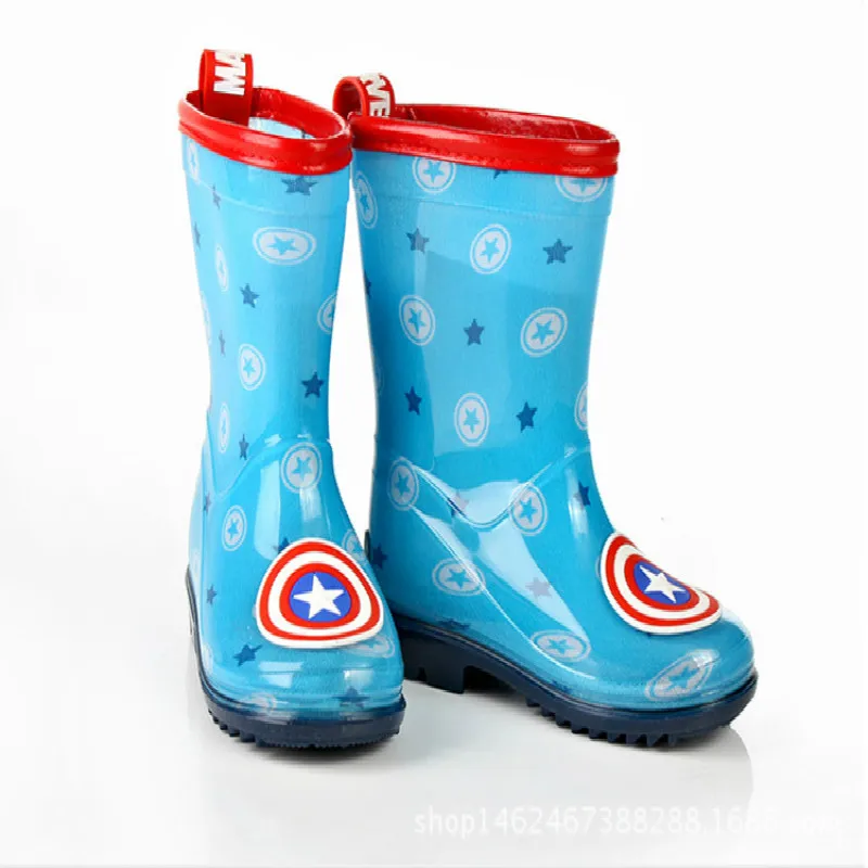 

Children Rain Boots Baby Cute Neutral Good Cartoon Fashion Rubber Shoes All Seasons New Good Sell Antiskid Waterproof Rain Boots