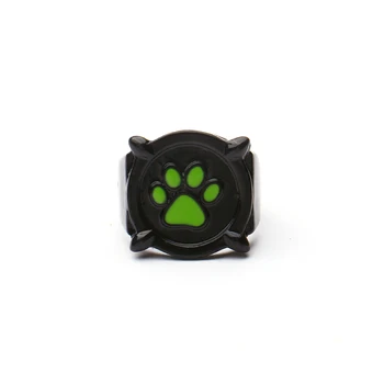 PRECIO BARATO ❤️ Anillo de Anime con diseño de gato negro para niños y mujeres, sortija negra, Cosplay, Halloween, Navidad, mariquita, unisex - discount item 40% OFF Joyas y complementos