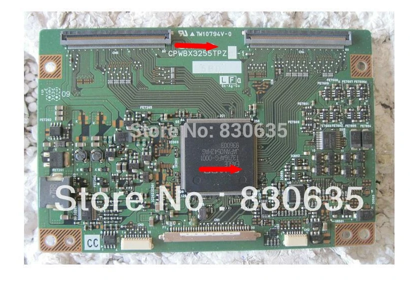 

CPWBX3255TPZ LCD Board Logic board for LQ370T3LZ49 CPWBX 3255TPZ connect with T-CON price differences