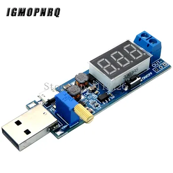

DC-DC 5V to 3.5V / 12V USB Step UP / Down Power Supply Module Adjustable Boost Buck Converter Out DC 1.2V-24V