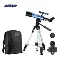 AOMEKIE 36050 Teleskop mit Einstellbare Hohe Stativ Rucksack 100X Mond Beobachten Terrestrischen Raum Errichtung Bild Monokulare Geschenk