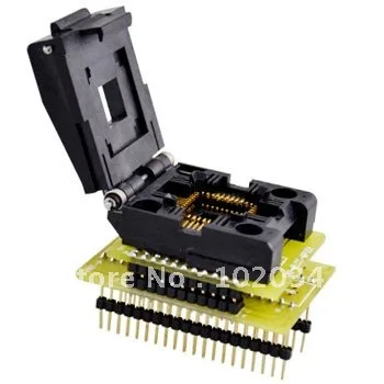100% NEW IC51-0444-400 PLCC44 IC Test Socket / Programmer Adapter / Burn-in Socket (CNV-PLCC-MPU51) 100% NEW IC51-0444-400 PLCC44 IC Test Socket / Programmer Adapter / Burn-in Socket (CNV-PLCC-MPU51)