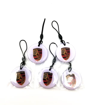 

1Pcs 125khz Rewritable RFID T5577/T5557/T5567 Copy Clone Blank Card Door keys Keychain Token tags Keyfobs