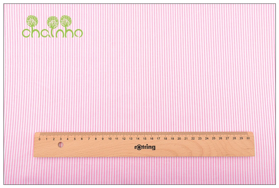 Chainho, 8 шт./лот, саржевая хлопковая ткань, розовая Цветочная Лоскутная Ткань для поделок, шитье, Детские простыни, материал для платья
