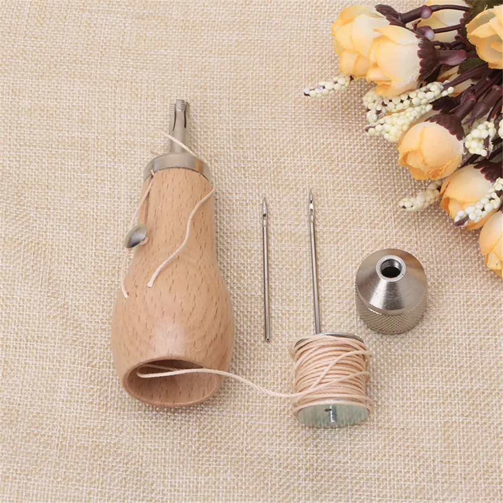 Professional Sewing Awl Tool Kit for Leather Sail & Canvas Heavy Repair
