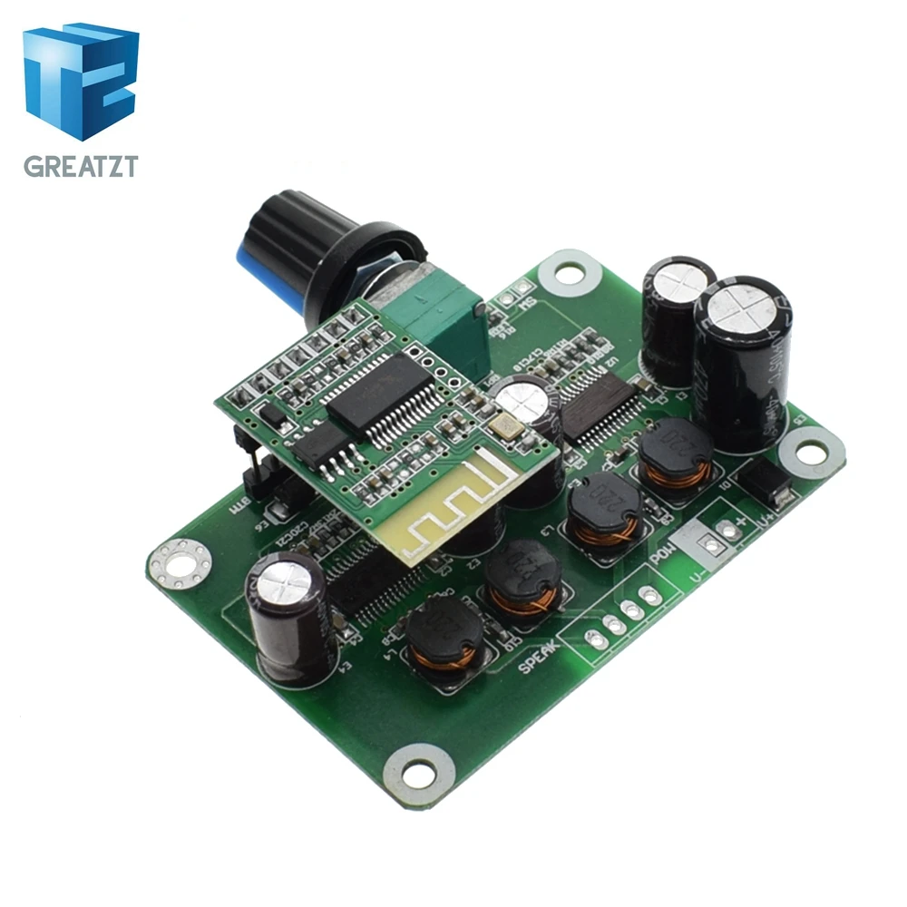 

Bluetooth 4.2 TPA3110 30w+30W Digital Stereo Audio Power Amplifier Board Module 12V-24V car for USB Speaker,Portable Speaker