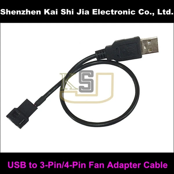 Factory Price USB to Fan 3Pin Adapter Cablein Computer Cables