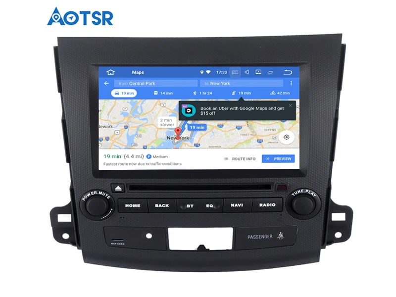 Sale Android 8.0 Car DVD player GPS Navigation for Mitsubishi Outlander 2006~2012 For Citroen C-Crosser for Peugeot 4007 29