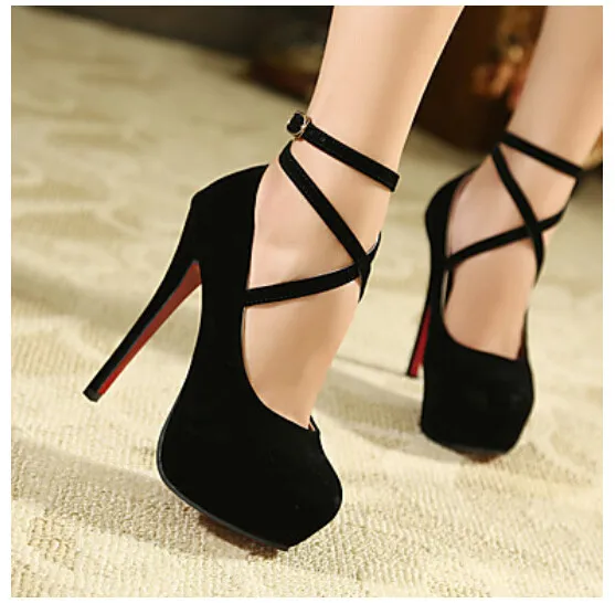 Nancyjayjii/ г. женская черная Свадебная обувь на шпильке 14 см туфли-лодочки на высоком каблуке 4 см и платформе вечерние, модельные и повседневные туфли большие размеры 5-14