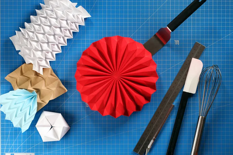 SHENHONG удивительные оригами силиконовые формы для торта для выпечки муссов шоколадные губки формы сковородки украшения торта инструменты аксессуары