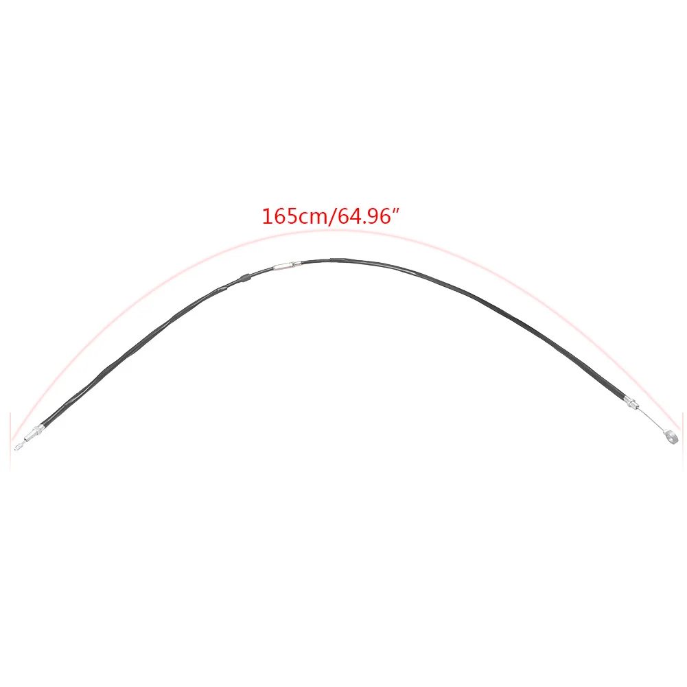 57.1"/ 65" /72.83" Clutch Cable Wire for Harley Davidson Sportster XL883 XL1200 Motorcycle Spare Parts Black 185cm 165cm 145cm